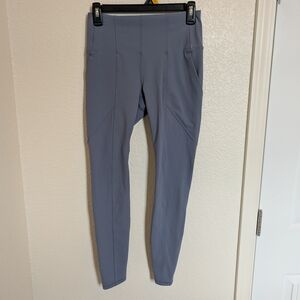 avalanche trek it pocket legging Grey Blue Women's Size Small